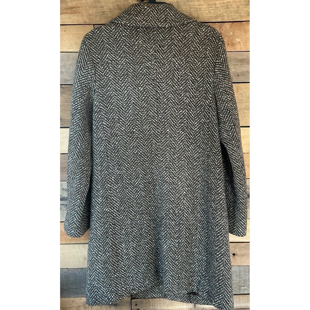 Vintage Ansich Women's 8-10? Brown Tweed Coat Korea Old Money Classic Preppy Y2K - Picture 6 of 10